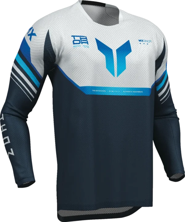 Thor Launchmode Air Raptor Jersey - Midnight/Gray