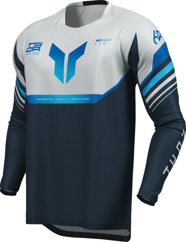 Thor Launchmode Air Raptor Jersey - Midnight/Gray - Image 3