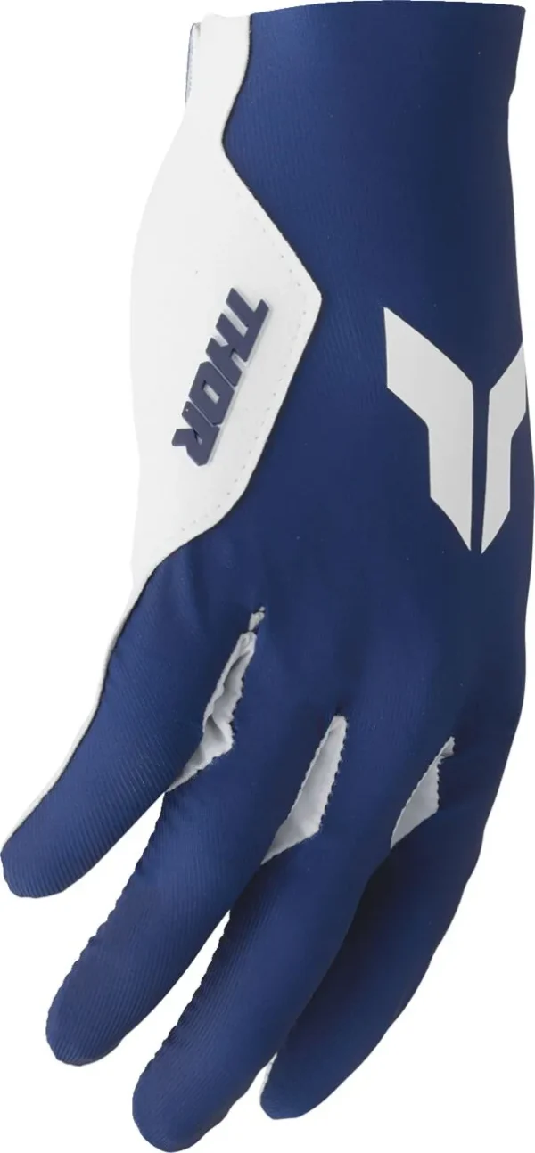 Thor Sportmode Iconic Handsker - Navy/Hvid - Image 2