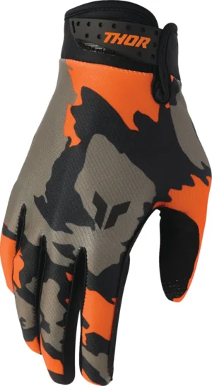 Thor Launchmode Hunter-handsker – orange/sort