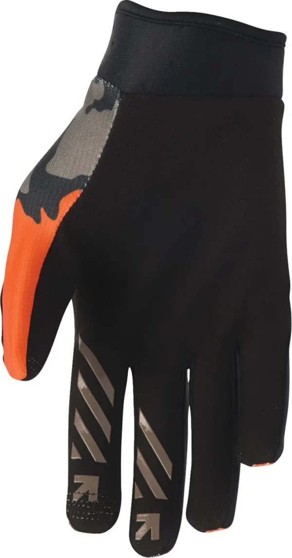 Thor Launchmode Hunter-handsker – orange/sort - Image 2