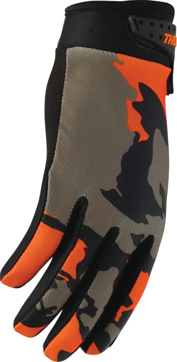 Thor Launchmode Hunter-handsker – orange/sort - Image 3