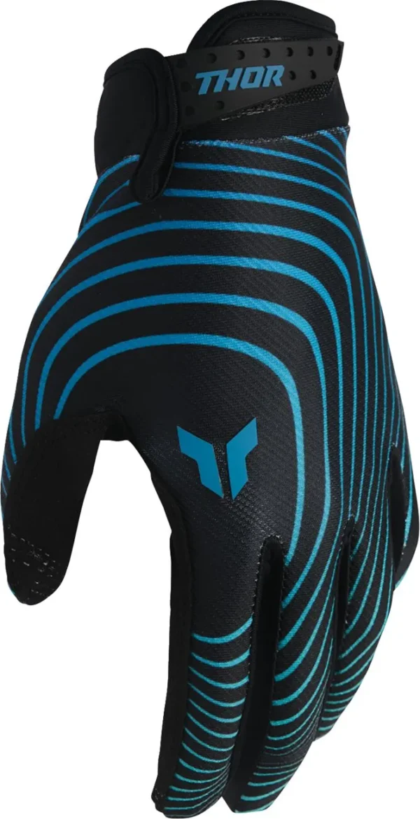 Thor Launchmode Identity handsker - Teal/Sort - Image 3