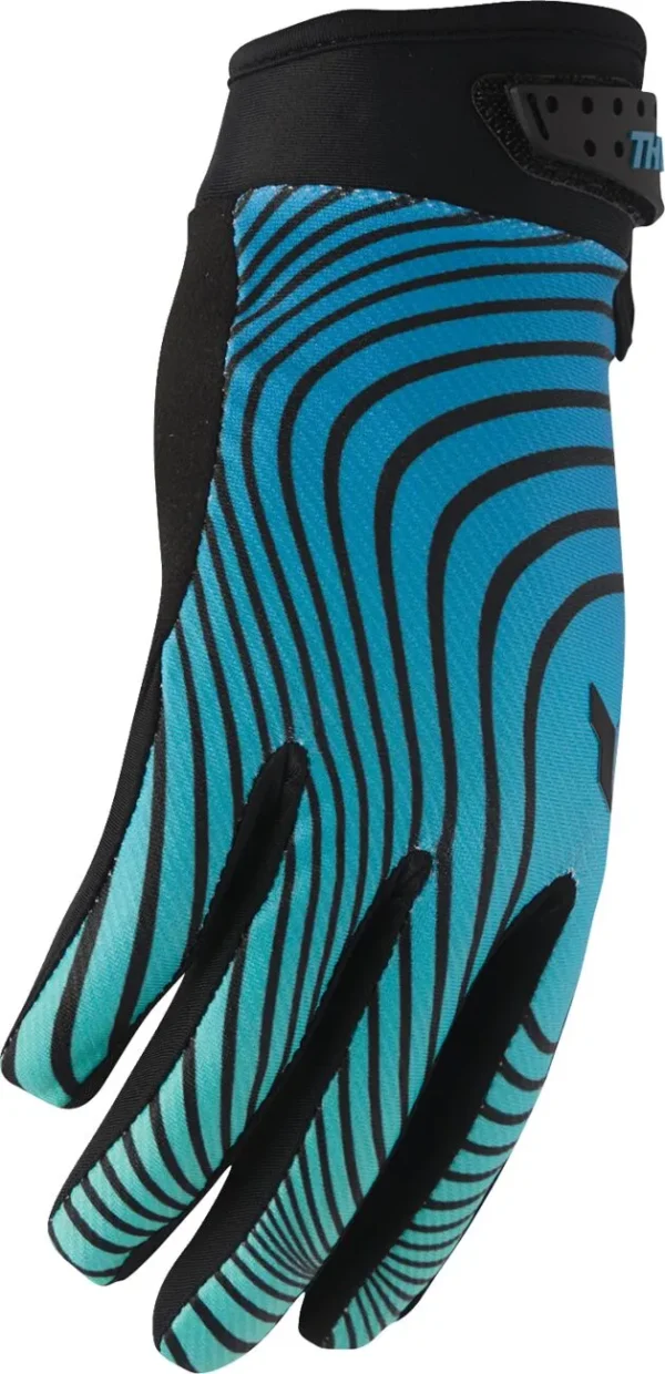 Thor Launchmode Identity handsker - Teal/Sort - Image 4