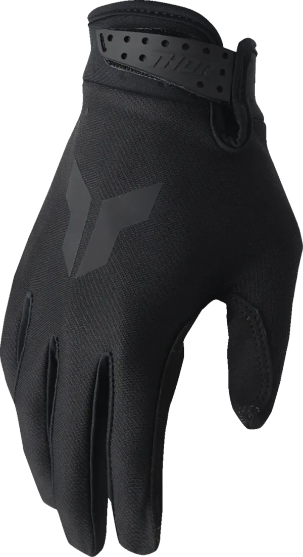 Thor Youth LAUNCHMODE Split Gloves - Sort