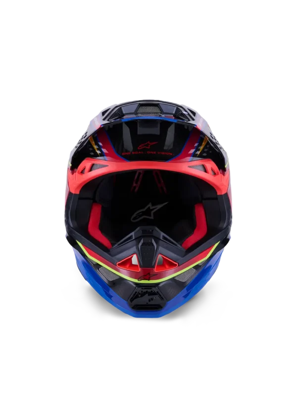 Alpinestars SM10 Era MIPS hjelm - Blå/Rød/Gul - Image 2