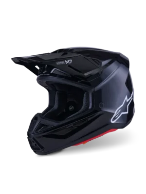 Alpinestars SM7 hjelm - Sort blank