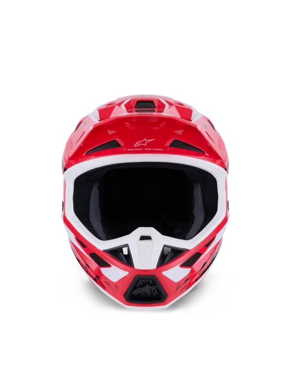 Alpinestars SM7 Deed hjelm - rød/sort/hvid - Image 4
