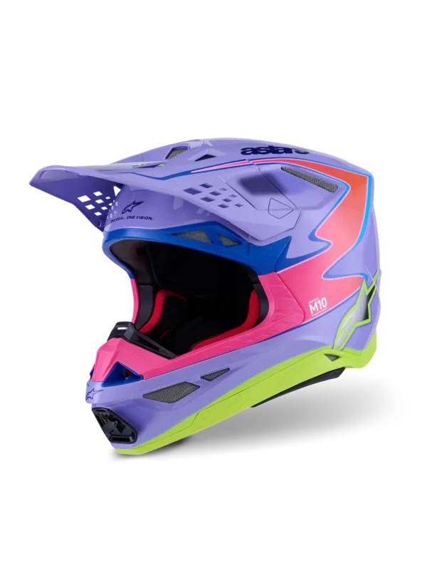 Alpinestars SM10 Jett MIPS hjelm - Lilla/Pink