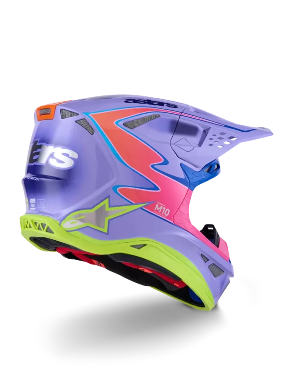 Alpinestars SM10 Jett MIPS hjelm - Lilla/Pink - Image 7