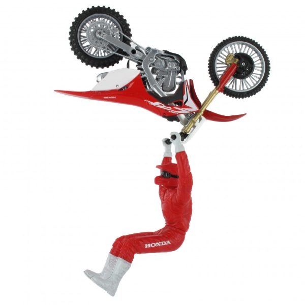 Honda CRF 450R 1:12 legetøjscrosser med kører - Image 3