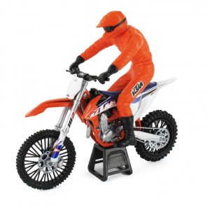 KTM 450 SX-F 1:12 legetøjscrosser med kører