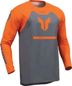 Thor Ridemode Menace Jersey - Grey/Orange