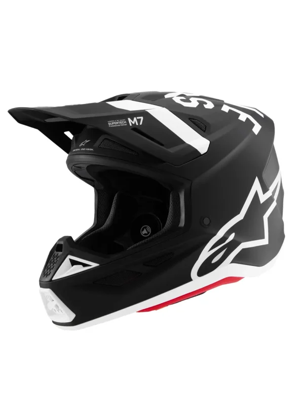 Alpinestars SM7 Dasher Helmet - Black/White